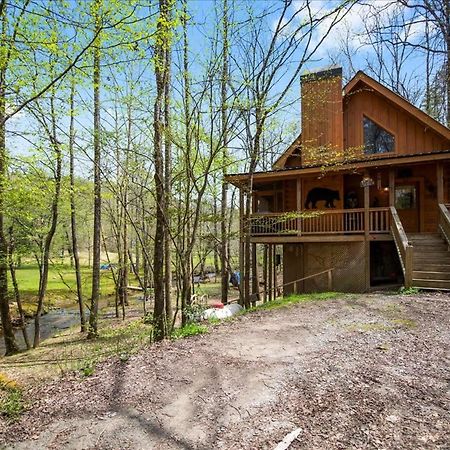 Villa Cozy Cabin Beside Briar Creek, Fire Pit, Wifi Ellijay Exterior foto